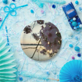 Cherry Blossom Sunset in Washington DC Papieren Bordje (Feest)