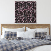 Cherry Blossom Tapestry Canvas Afdruk (Insitu (Slaapkamer))