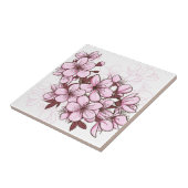 Cherry blossom tegeltje (Zijkant)