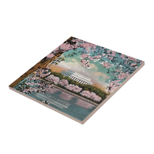 Cherry Blossom Tegeltje (Zijkant)
