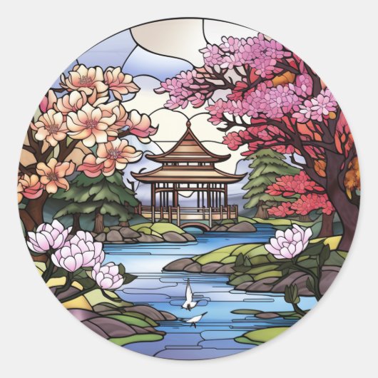 Cherry Blossom & Temple Sticker Collectie (Voorkant)