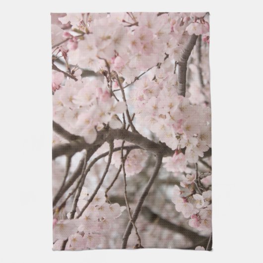 Cherry Blossom Theedoek (Verticaal)