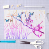 CHERRY BLOSSOM TISSUE PAPIER (Craft)