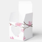 Cherry Blossom - transparante achtergrond Bedankdoosjes (Geopend)