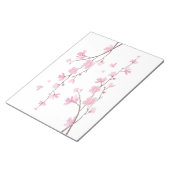 Cherry Blossom - transparante achtergrond Notitieblok (Schuin)