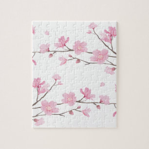 Cherry Blossom - Transparent-Background Legpuzzel