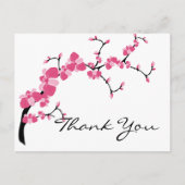 Cherry Blossom Tree Branch Briefkaarten (Voorkant)