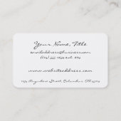 Cherry Blossom Tree Branch Rond Visitekaartje (Achterkant)