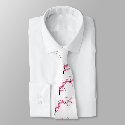 Cherry Blossom Tree Branch Stropdas Design 1 (Gebonden)