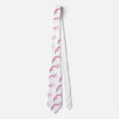 Cherry Blossom Tree Branch Stropdas Design 1 (Voorkant)