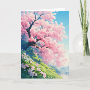 Cherry Blossom Tree Kaart