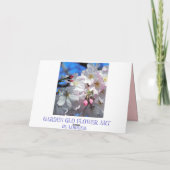 Cherry Blossom Tree Kaart (Achterkant)