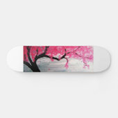 Cherry blossom tree skateboard (Horizontaal)