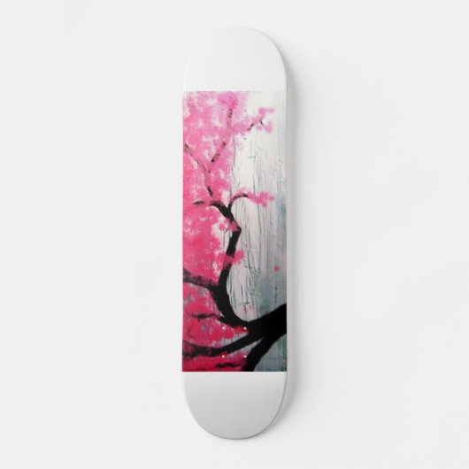 Cherry blossom tree skateboard (Voorkant)