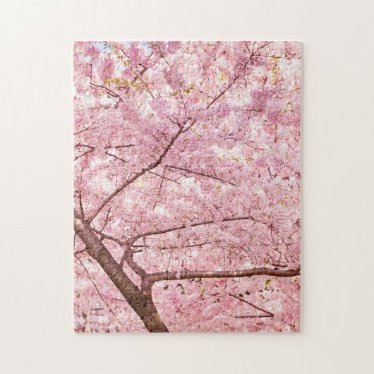 Cherry Blossom Trees Legpuzzel (Verticaal)