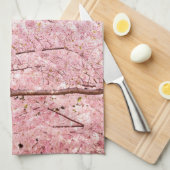 Cherry Blossom Trees Theedoek (Quarter Fold)