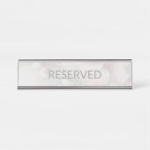 Cherry Blossom Trouwtafel Teken Bureau Naambordje (Voorkant)