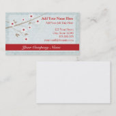 Cherry Blossom Visitekaartje (Voorkant / Achterkant)