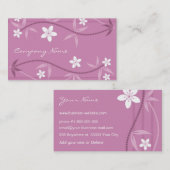 Cherry Blossom Visitekaartje (Voorkant / Achterkant)