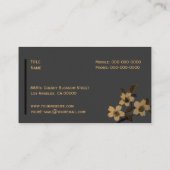 Cherry Blossom Visitekaartje (Achterkant)