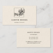 Cherry blossom visitekaartje (Voorkant / Achterkant)