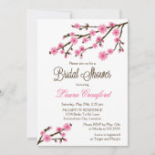 Cherry Blossom Vrijgezellenfeest Kaart (Voorkant)