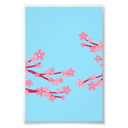 Cherry Blossom Wall Poster (Voorkant)