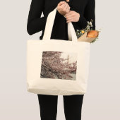 Cherry Blossom Washington DC Grote Tote Bag (Voorkant (product))