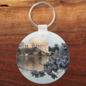 Cherry Blossom Washington DC Sleutelhanger (Voorkant)