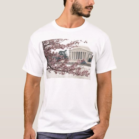 Cherry Blossom Washington DC T-shirt (Voorkant)