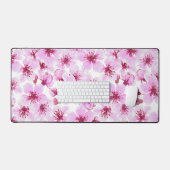 Cherry blossom waterverf bureaumat (Keyboard & Muis)