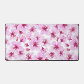 Cherry blossom waterverf bureaumat (Voorkant)