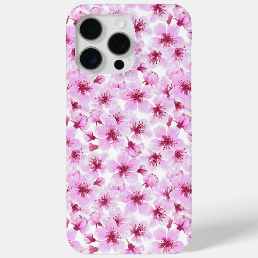Cherry blossom waterverf Case-Mate iPhone case (Achterkant)