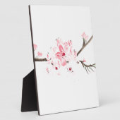 Cherry blossom waterverf fotoplaat (Zijkant)