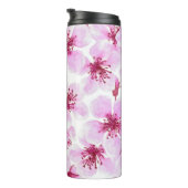 Cherry blossom waterverf thermosbeker (Geroteerd rechts)