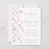 Cherry Blossom Weddenschappen Kaarten Voorzijde (Achterkant)