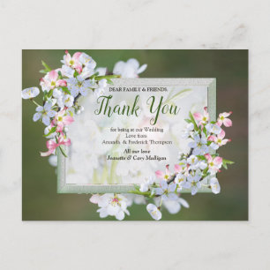Cherry Blossom Wedding Briefkaart