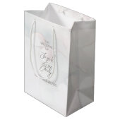 Cherry Blossom Wedding gepersonaliseerde cadeautas (Achterkant Gekanteld)