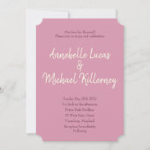 Cherry Blossom Wedding Invitations Kaart (Voorkant)
