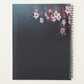 Cherry Blossom Wedding planner floral géométrique (Dos)