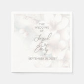 Cherry Blossom Wedding Servet (Voorkant)