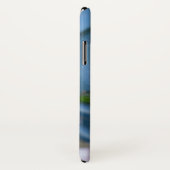 Cherry Blossom Wereldbol iPhone Case (Achterkant / rechts)