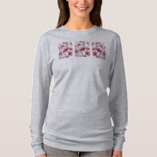 Cherry Blossom Womens Long Sleeve T-Shirt
