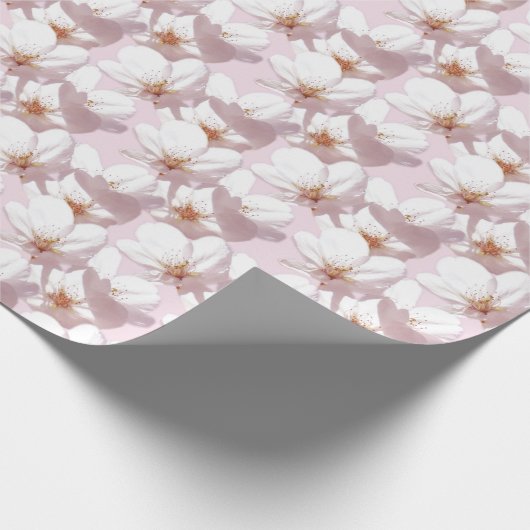 Cherry Blossom Wrapping Paper Custom Gift Paper Cadeaupapier (Hoek)