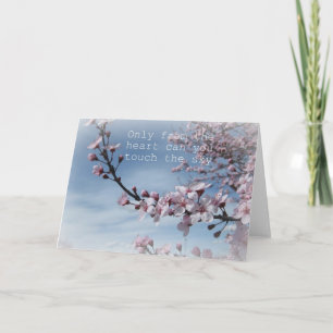 Cherry Blossom Zen Bloeiende Boom Kaart