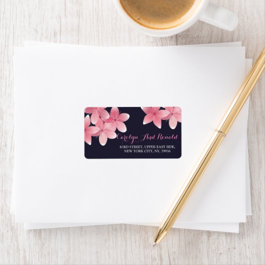 Cherry    BlossomAddress Label (Insitu)
