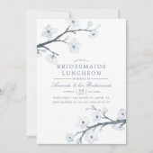 Cherry Blossoms Bridesmaitres Luncheon Invitation (Devant)