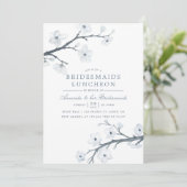 Cherry Blossoms Bridesmaitres Luncheon Invitation (Debout devant)