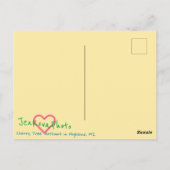 CHERRY BLOSSOMS BRIEFKAART (Achterkant)