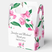 Cherry Blossoms Bruiloft Personaliseren Dank u Bedankdoosjes (Geopend)